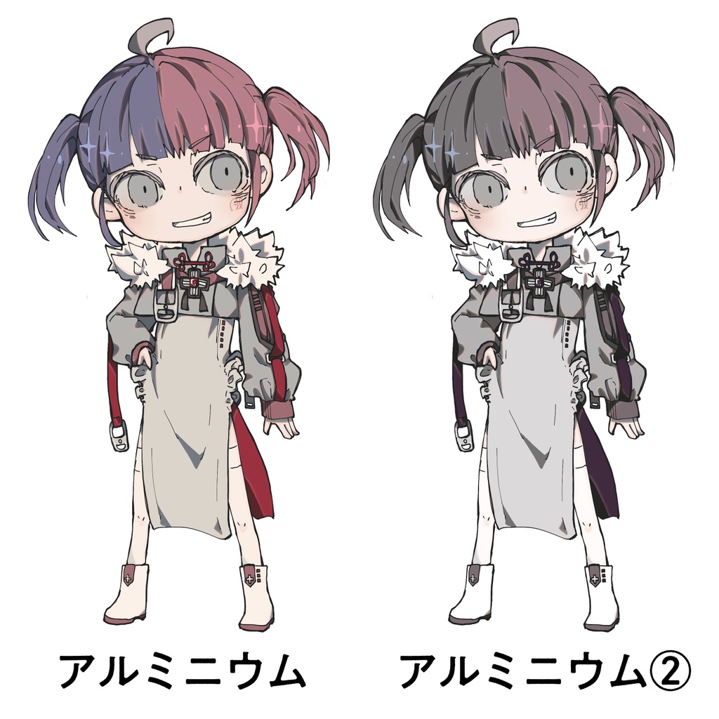 元素擬人化のステッカー Ver.3.0