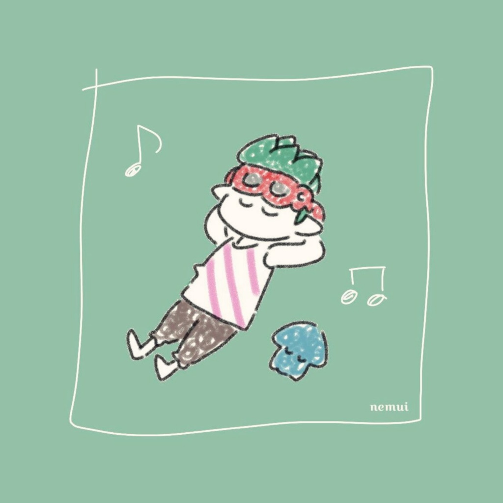nemuiハンカチ