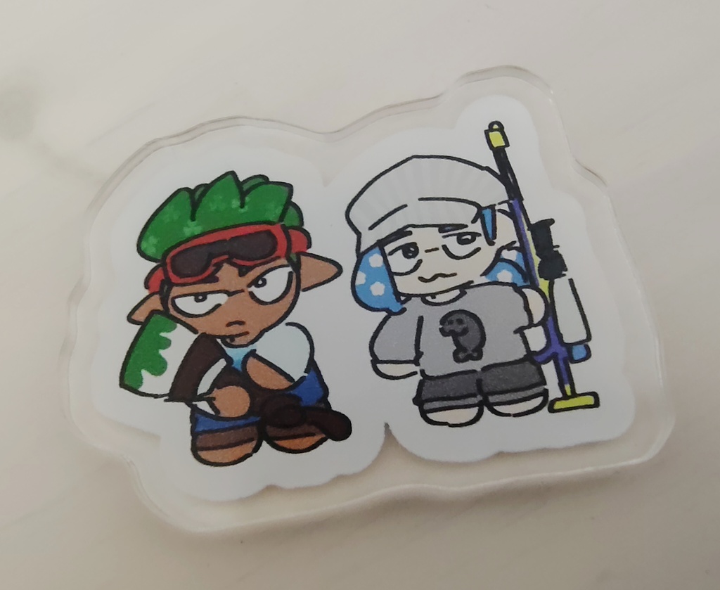 マイイカアクリルマグネット