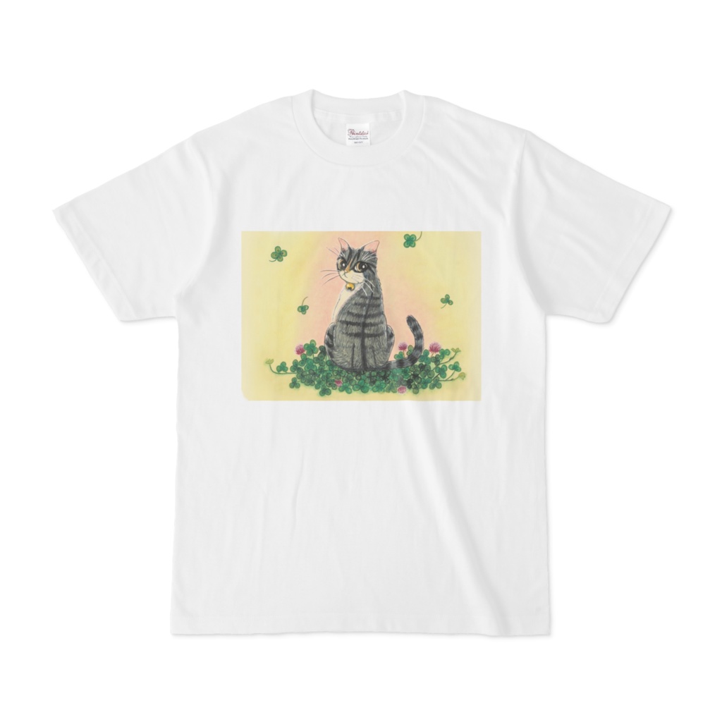 見返りにゃんこTシャツ