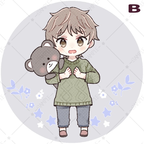 【ミニキャラ男の子】選べるSNSアイコン!