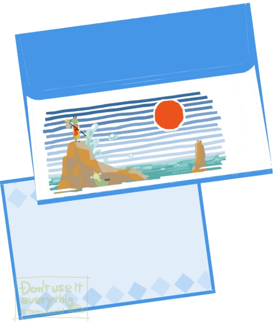 坊ちゃん・グレミオ封筒