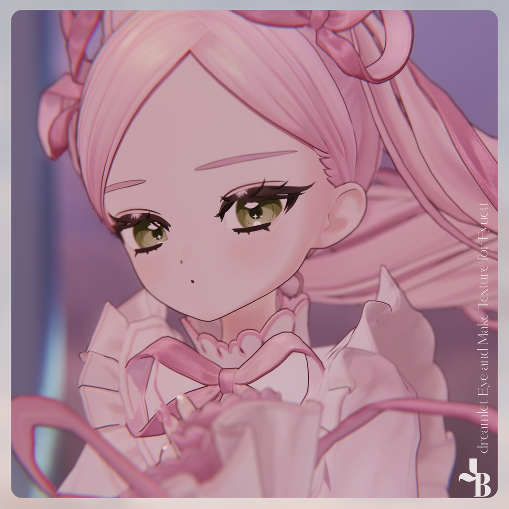 【フィユエ/しらつめ対応】dreamlet Eye and Make Texture