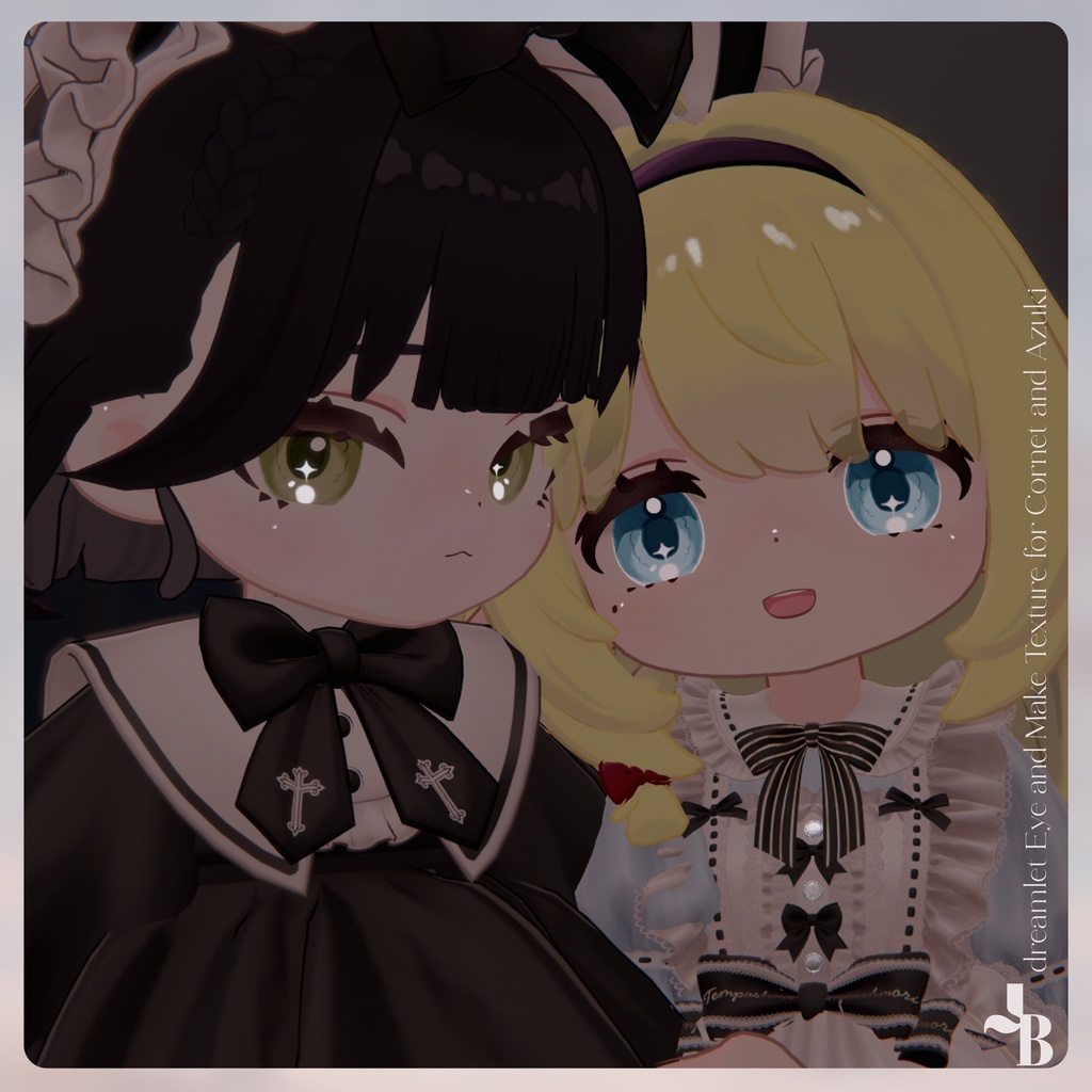 ※ひかるん対応追加【6アバター対応】dreamlet Eye and Make Texture