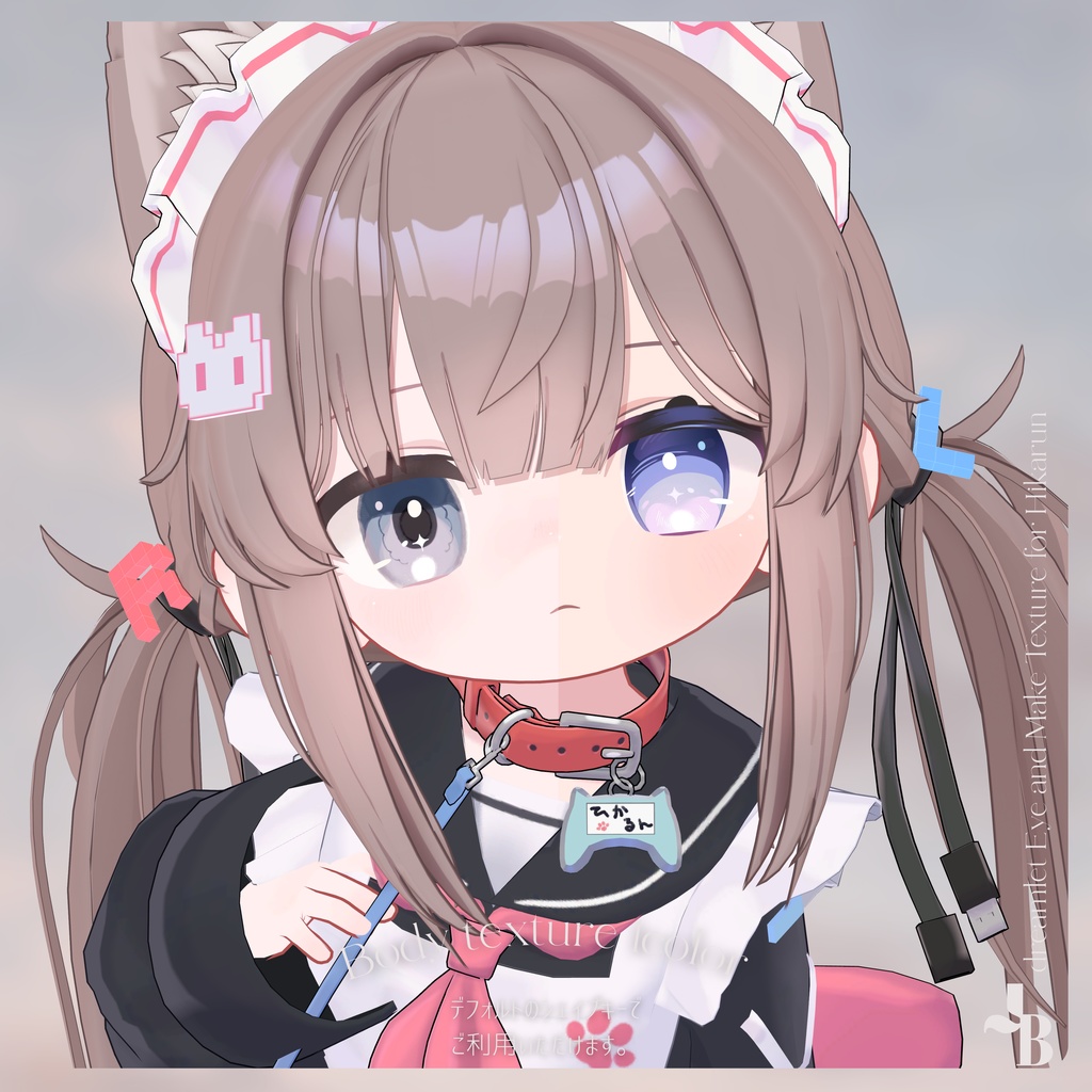 ※ひかるん対応追加【6アバター対応】dreamlet Eye and Make Texture