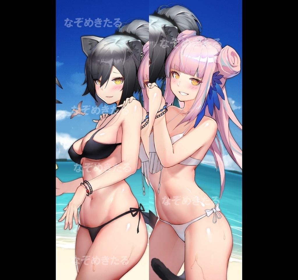 アークナイツ　シュヴァルツ セイロン 抱き枕カバー 2wayトリコット　ku 限定　アニメ ゲーム エロ