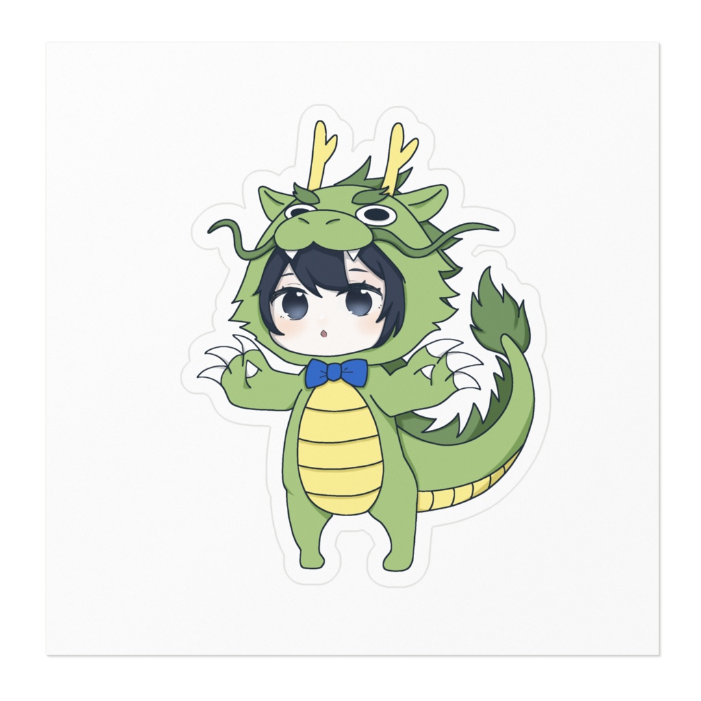 辰1 ステッカー