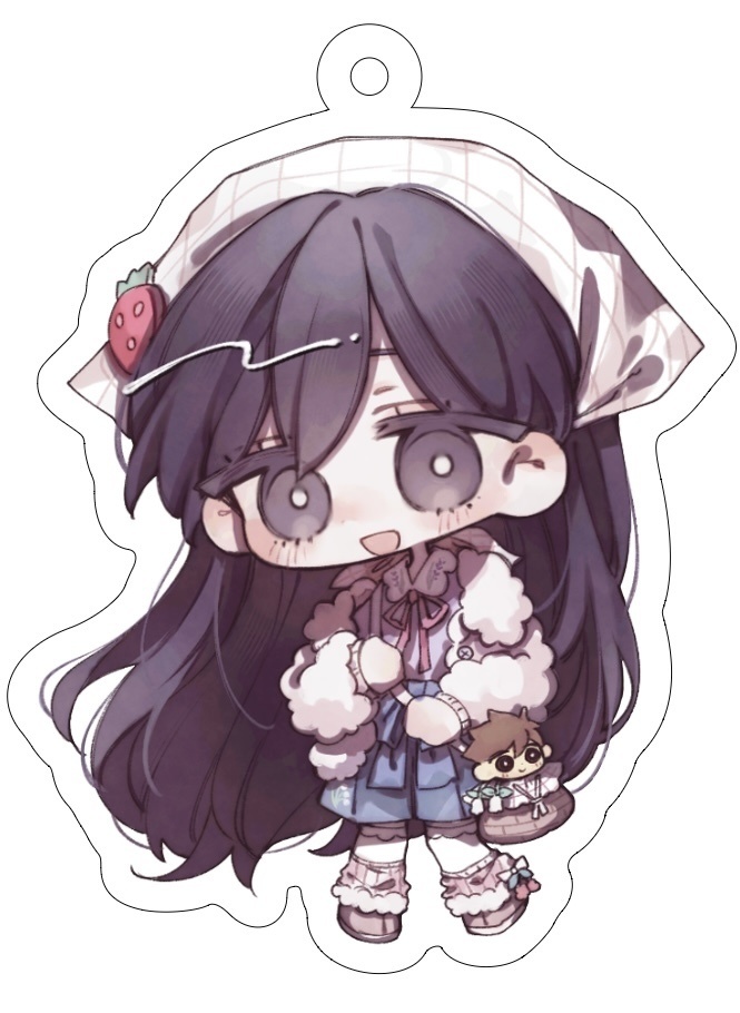 OMORI アクリルキーホルダー (バジル.マリ.オーブリー)