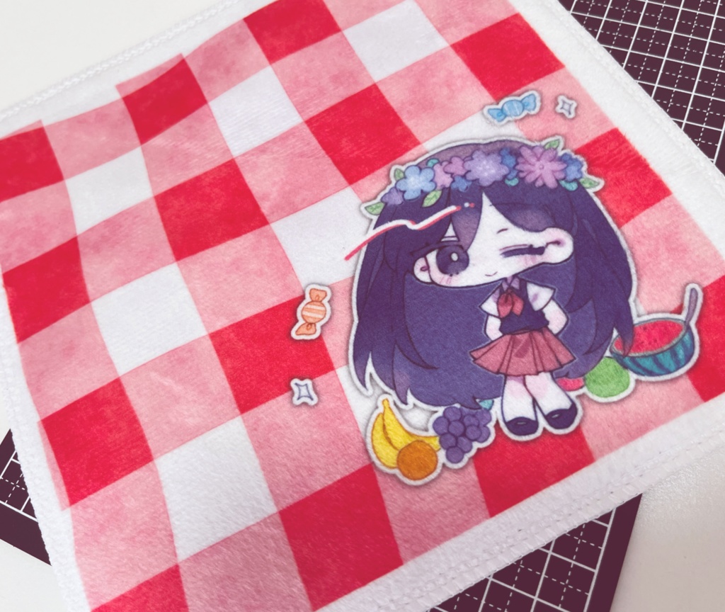 マリのピクニックハンカチ