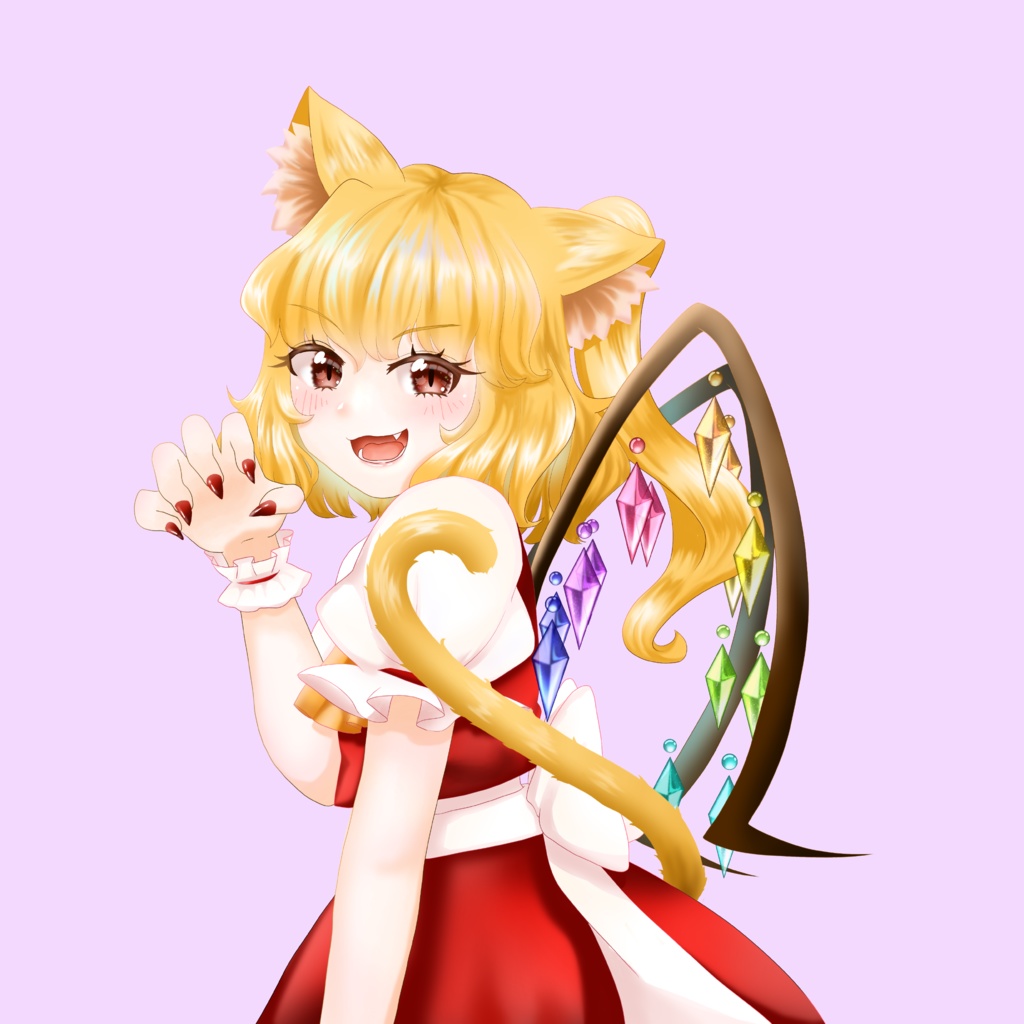 急速充電モバイルバッテリー フランドール