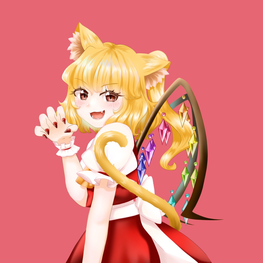 急速充電モバイルバッテリー フランドール