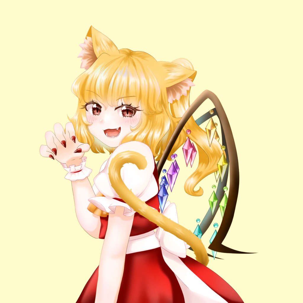 急速充電モバイルバッテリー フランドール