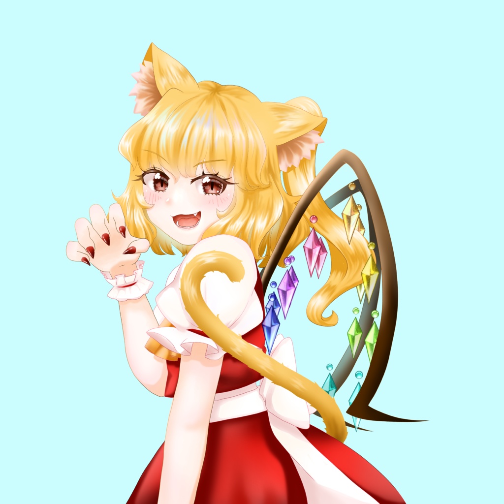 急速充電モバイルバッテリー フランドール