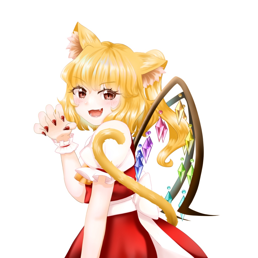 急速充電モバイルバッテリー フランドール