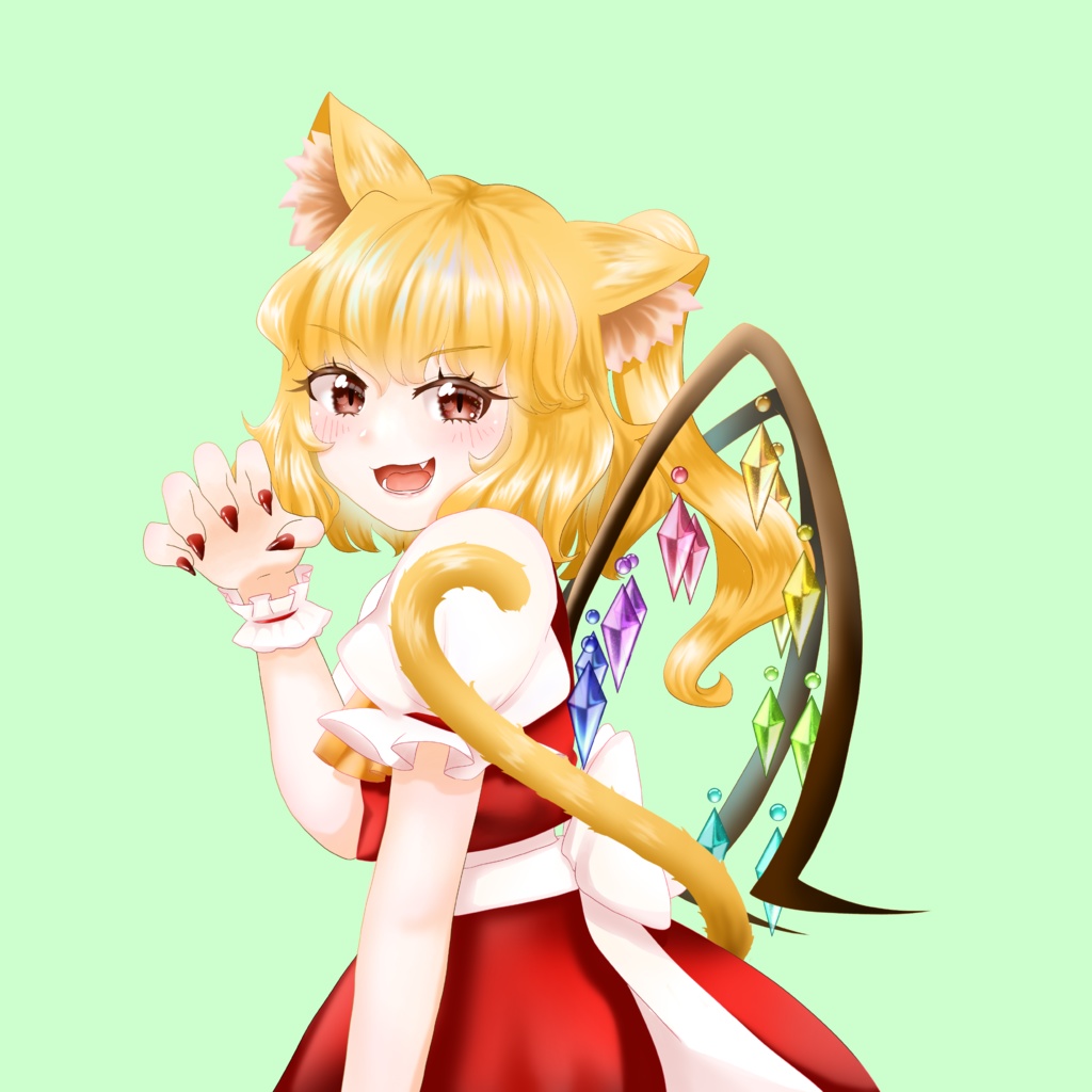 急速充電モバイルバッテリー フランドール