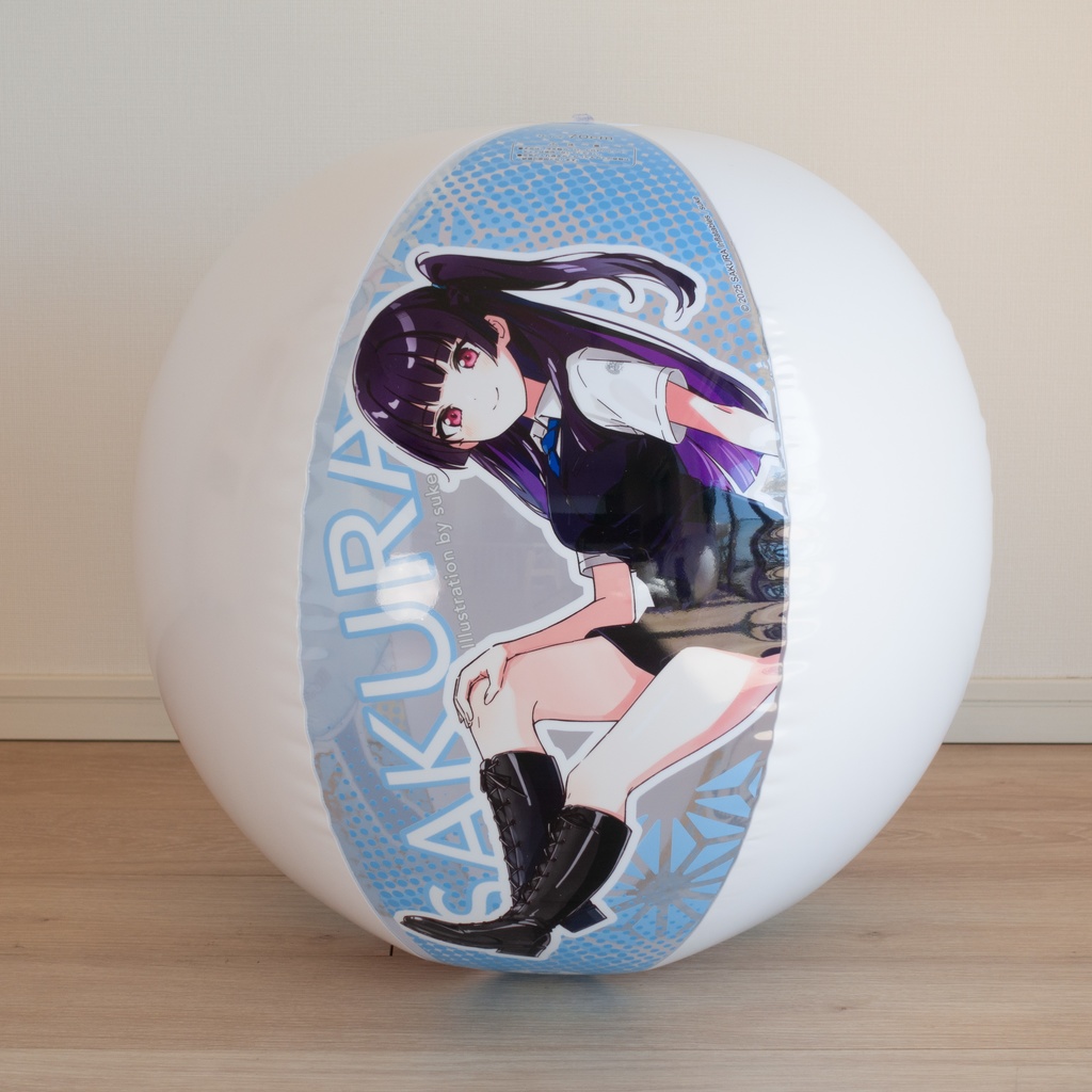 【国産試作版】艶島さくら ビーチボール 70cm / Sakura Beach Ball 70cm