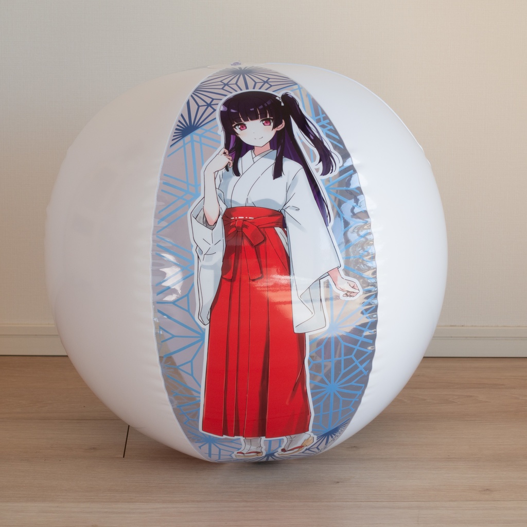 【国産試作版】艶島さくら すけ先生コレクション ビーチボール 70cm / Sakura suke-sensei Collection Beach Ball 70cm