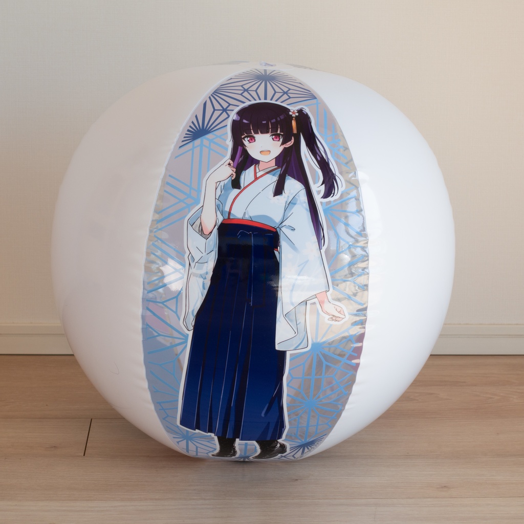 【国産試作版】艶島さくら すけ先生コレクション ビーチボール 70cm / Sakura suke-sensei Collection Beach Ball 70cm
