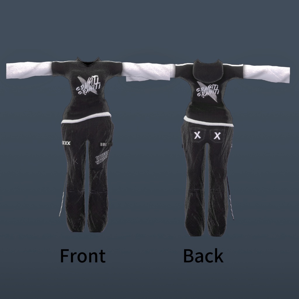 Hip Street Wear_Maya/Moe/Kikyo/Selestia/Grus/Shinra