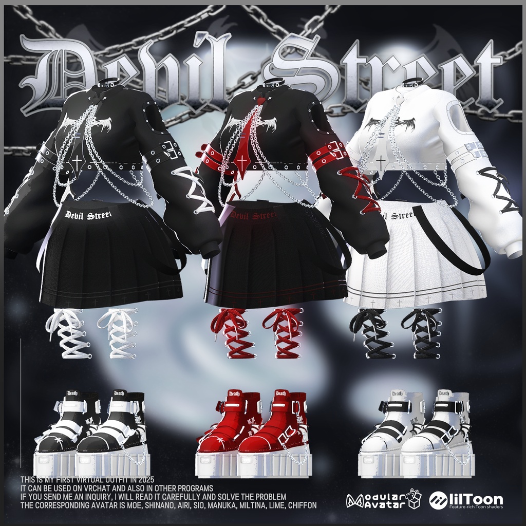 ✨【~8/27 Sale】✨ Devil Street 【Moe, Shinano, Airi】