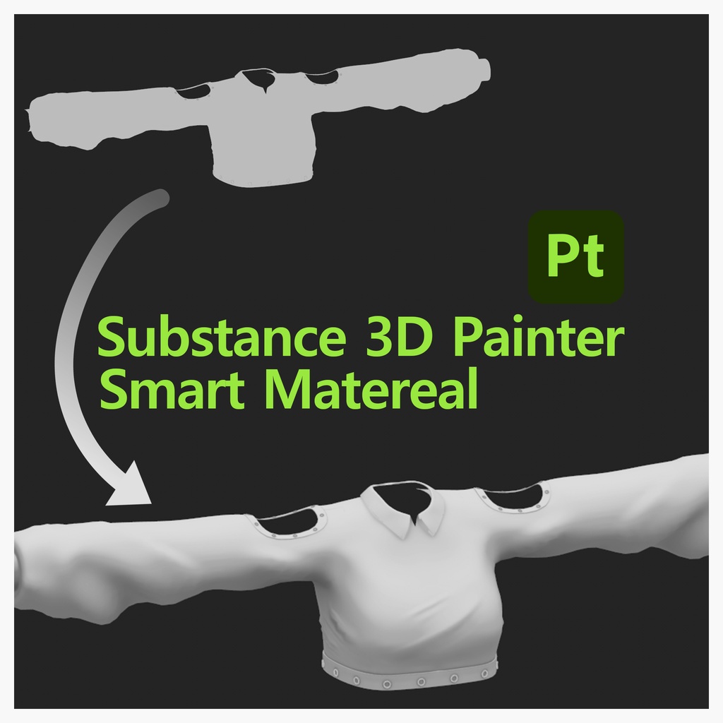 Substance 3D Painter Smart Matereal