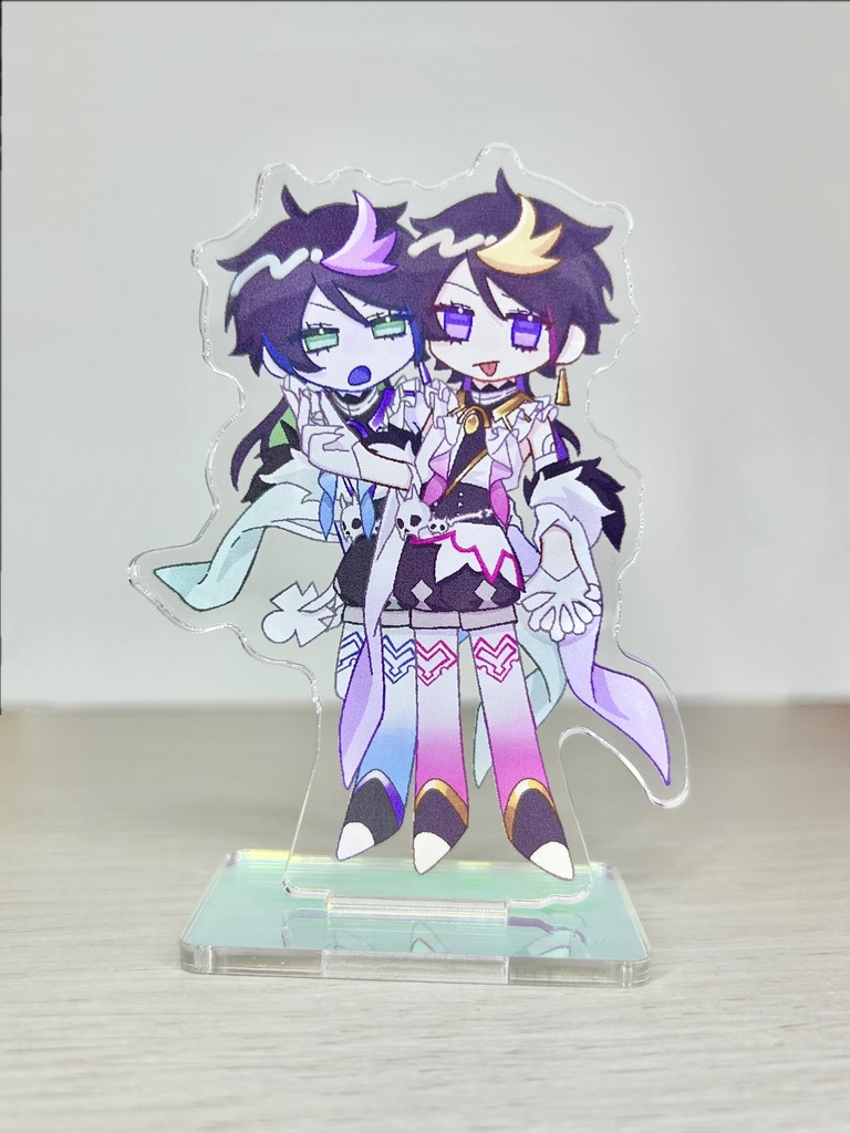 💚×💜 ミニアクリルスタンド
