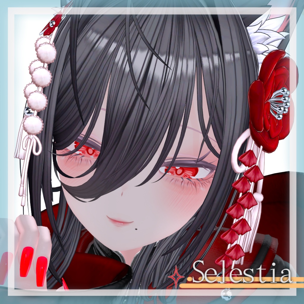 発売記念セール【6アバター対応】Eye Texture『宵』