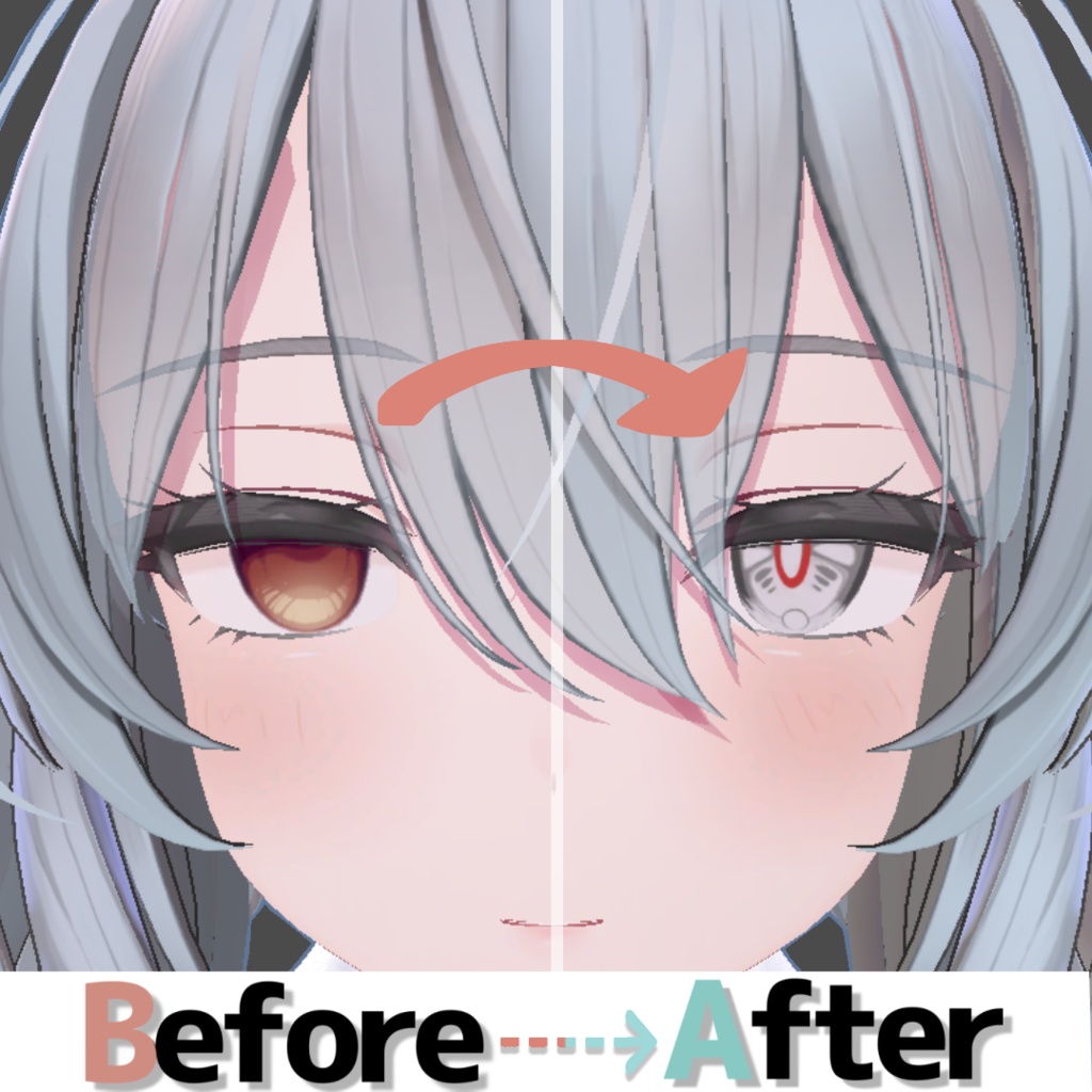 発売記念セール【6アバター対応】Eye Texture『宵』