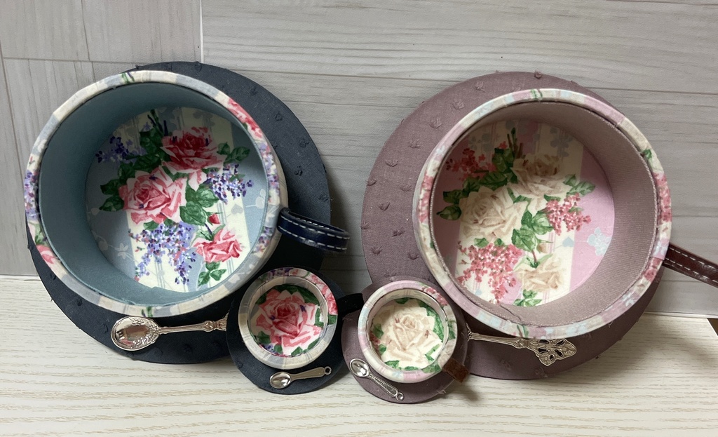 ティーカップ型小物入れ 小さいサイズ