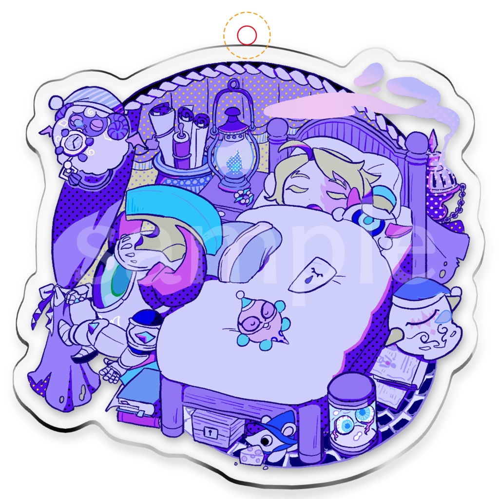 おやすみコシチェイアクキー
