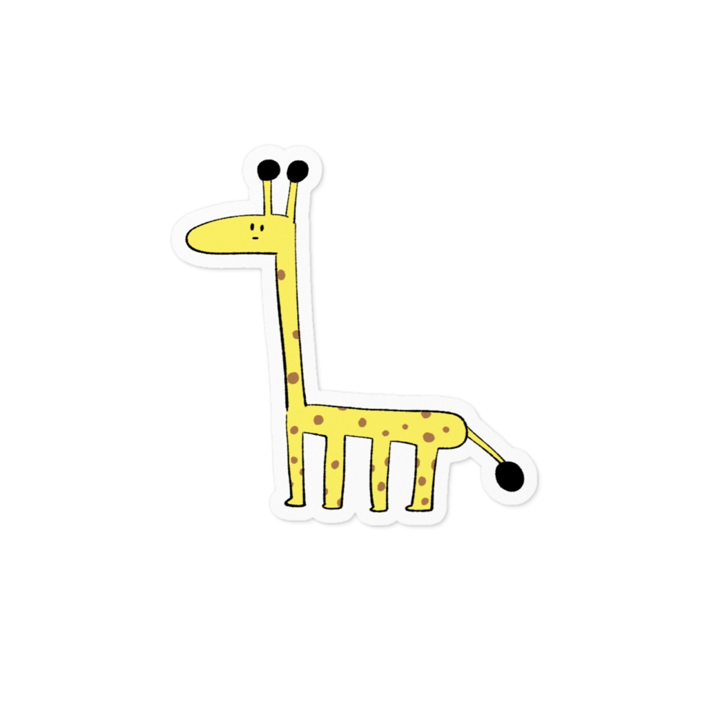 キュッときりんくんしーる。