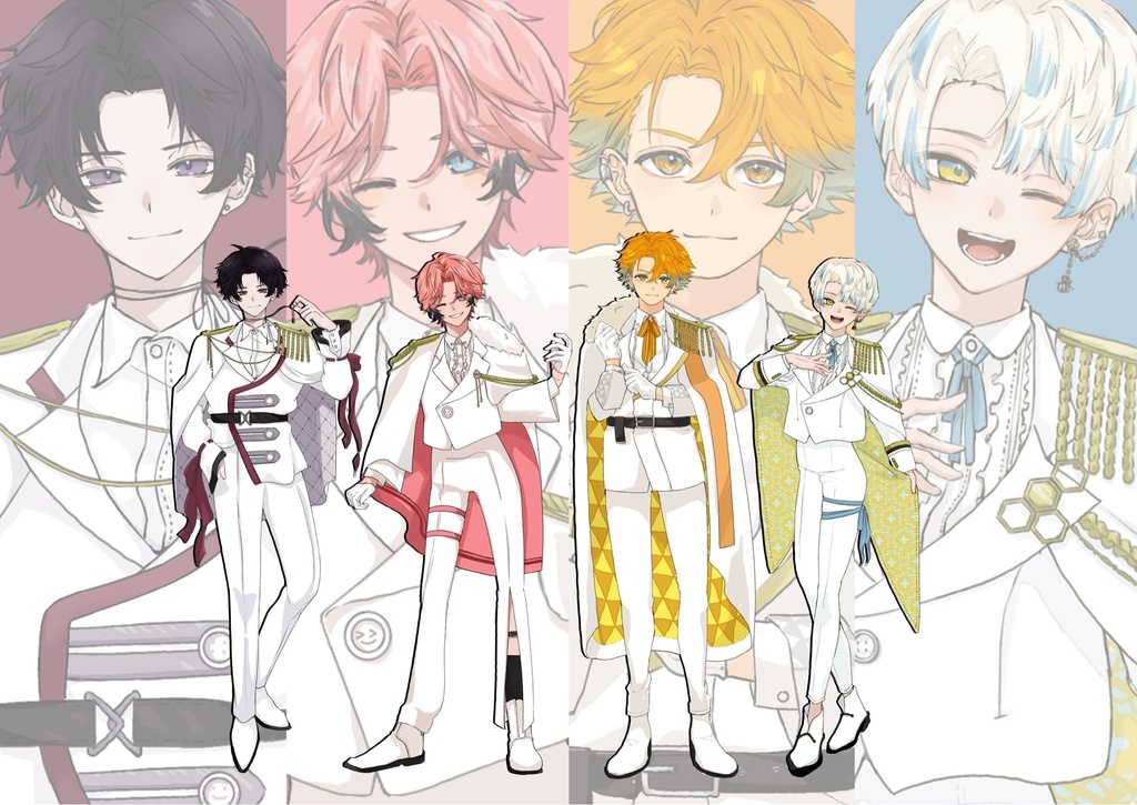 【非公式・捏造衣装】MECHATU-Aアクリルスタンド