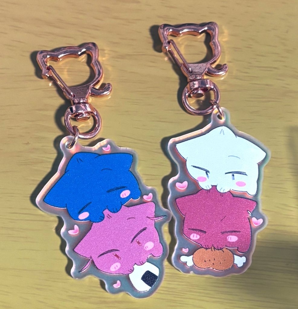 ぷにっとアクキー(2個セット)