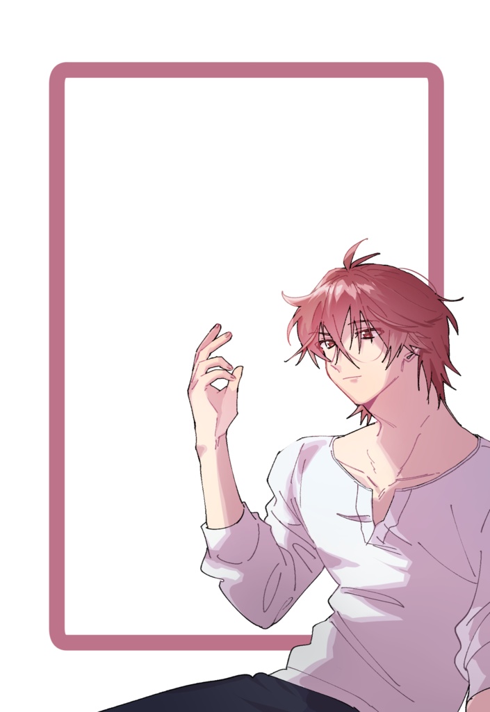 クリアポストカード2枚セット