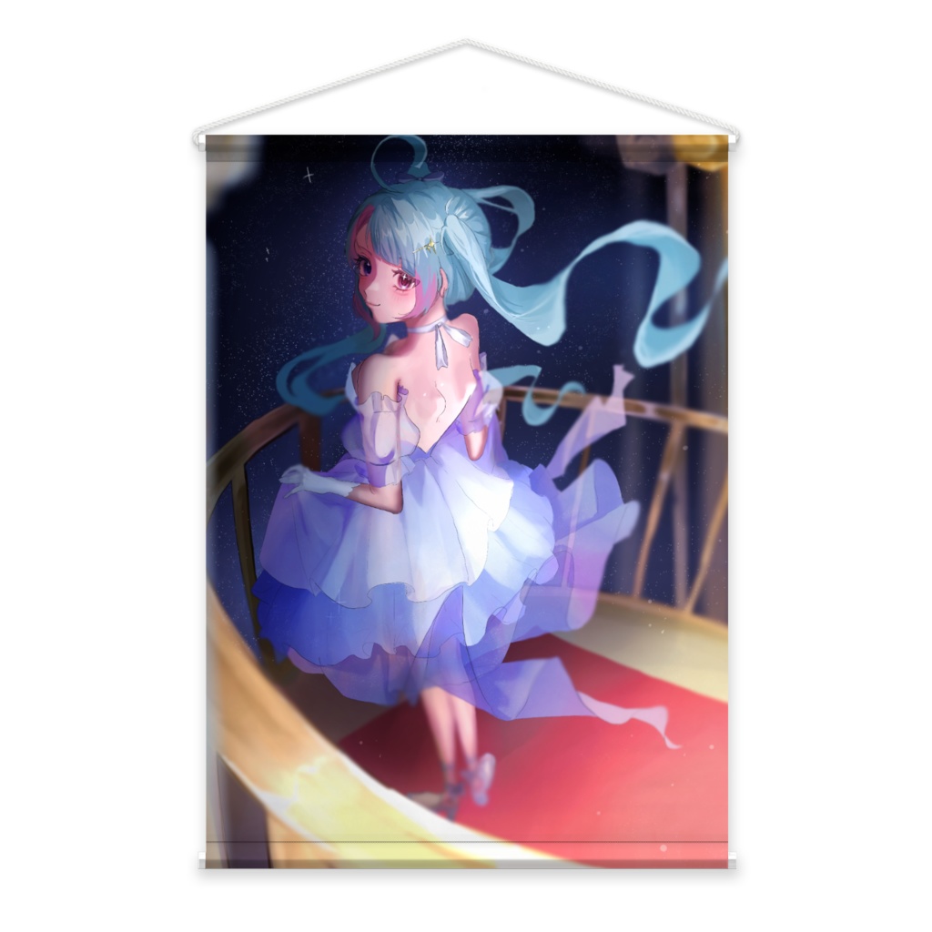 鈴音ニコ タペストリー ドレスアップver