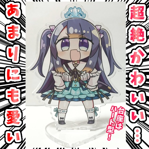 【7㎝】乙姫つづりアクリルスタンド【SD】