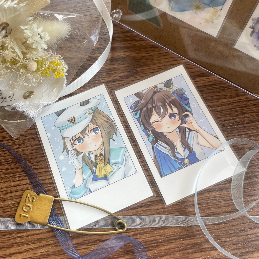 チェキ風カード