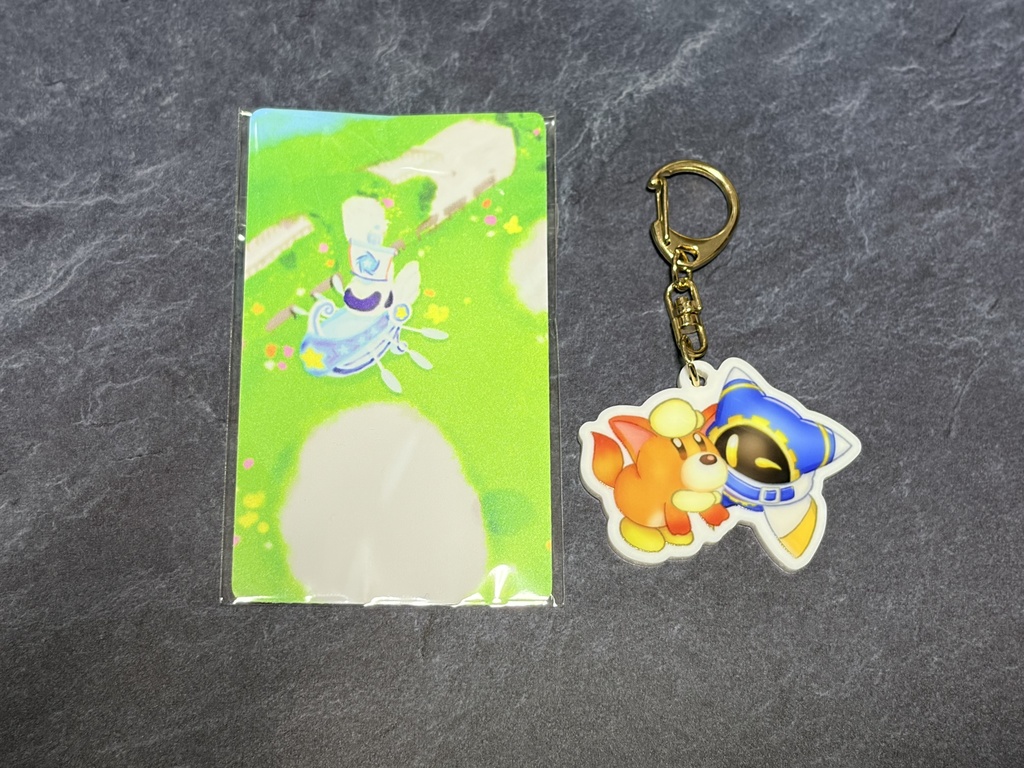 マホロアとガルルフィのアクリルキーホルダー