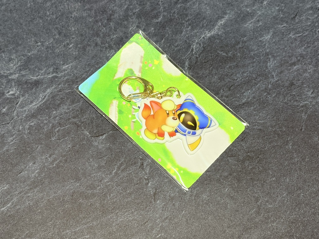 マホロアとガルルフィのアクリルキーホルダー