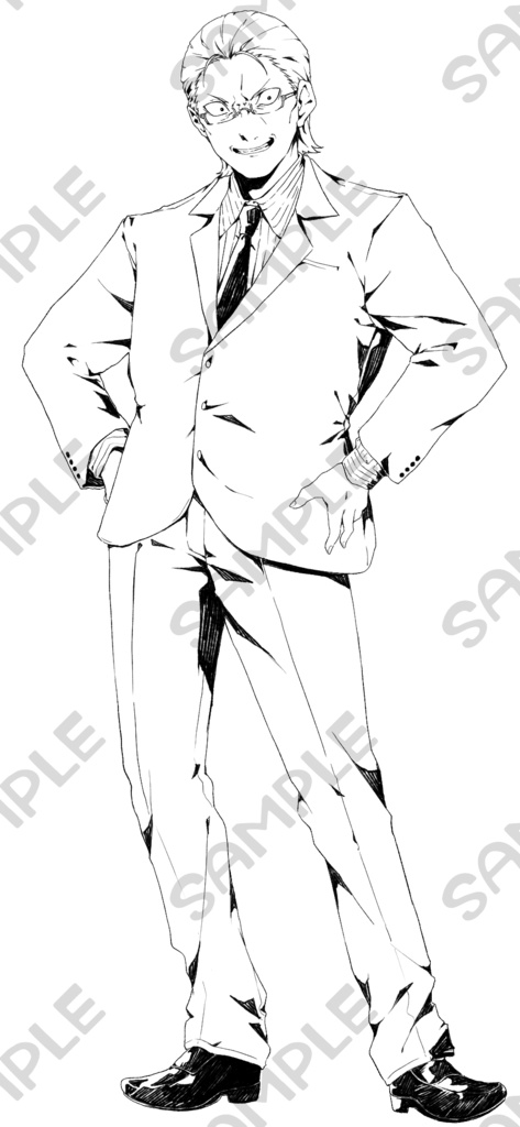 【非公式グッズ】"ディアボロス”春日恭二アクリルフィギュア