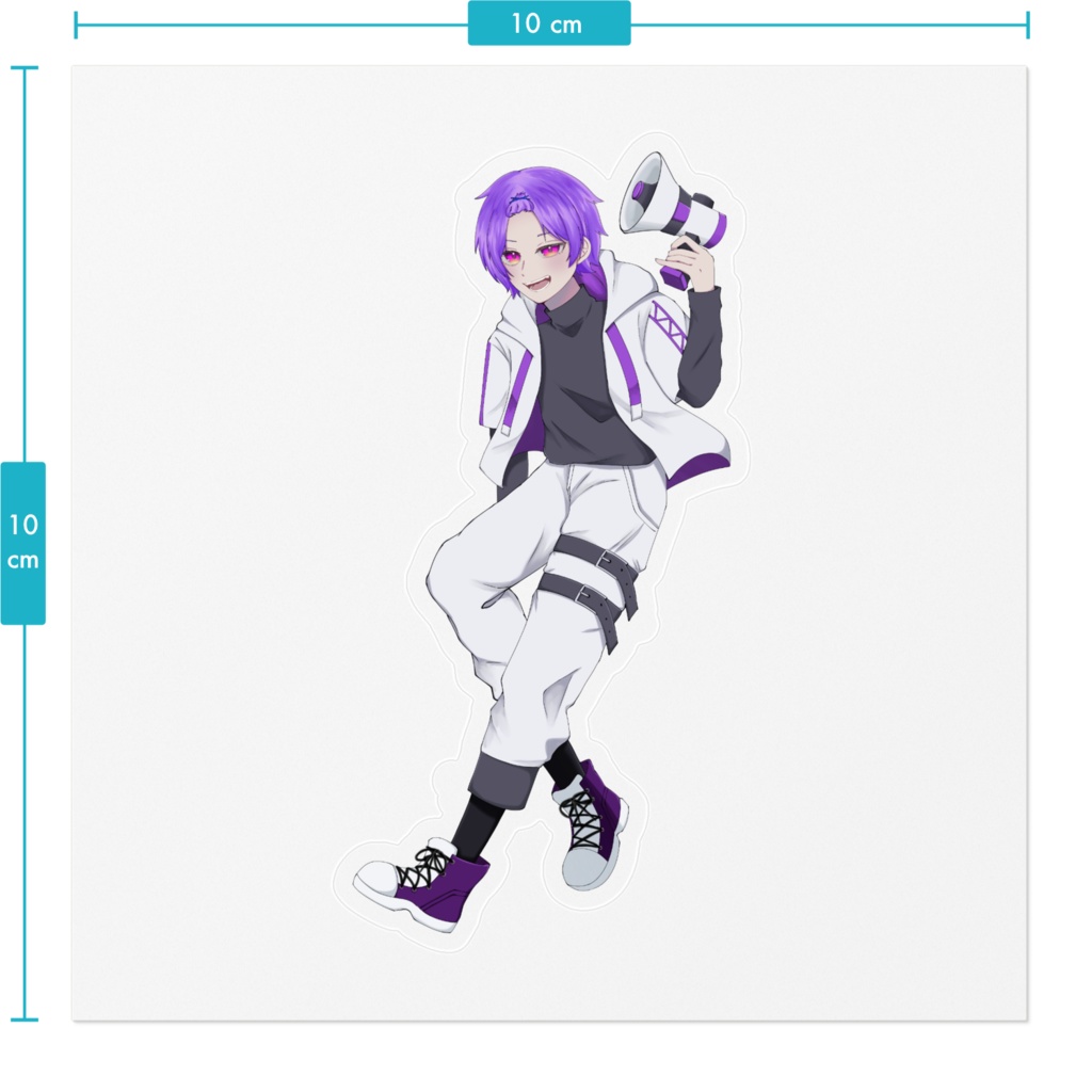 こむくんステッカーM