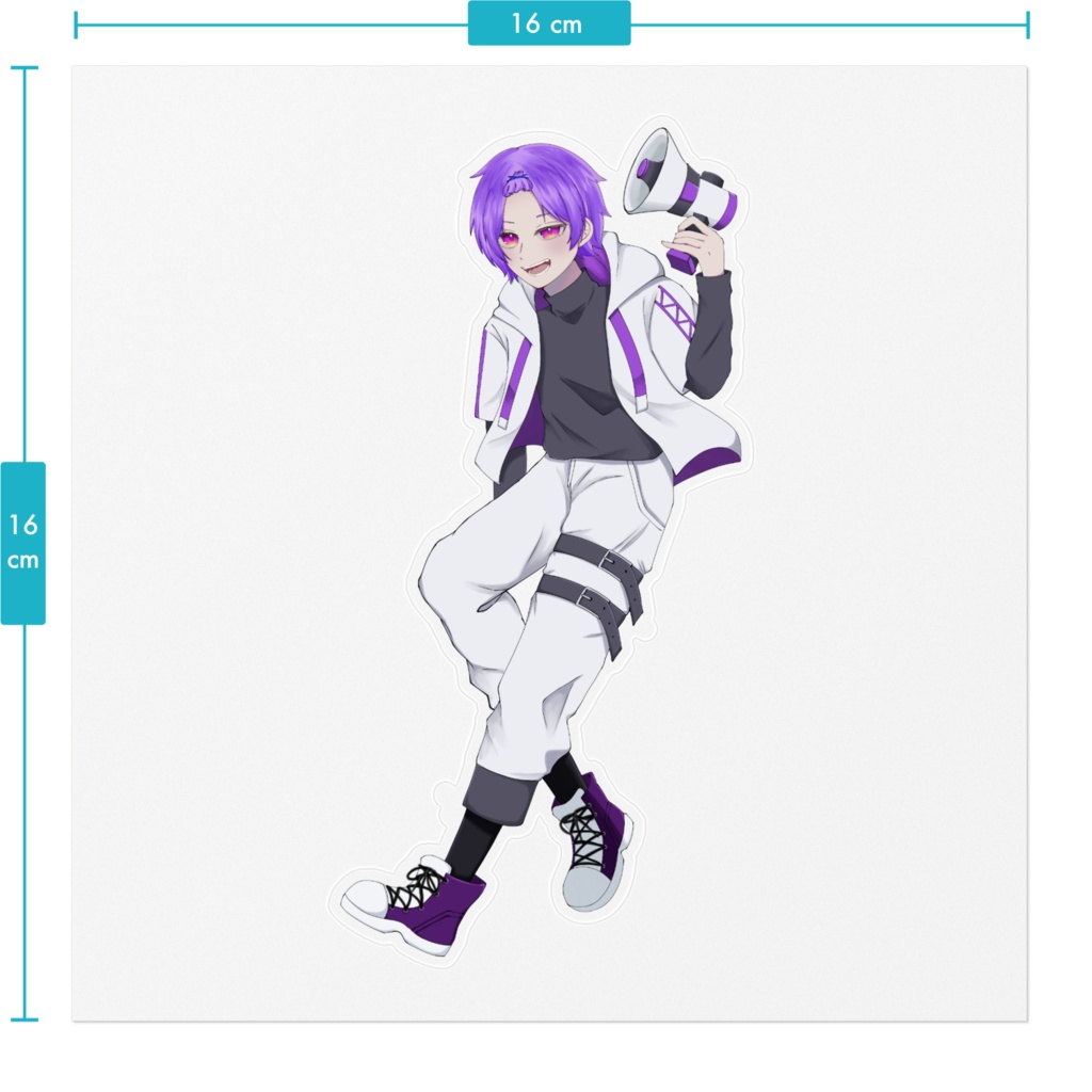 こむくんステッカーL