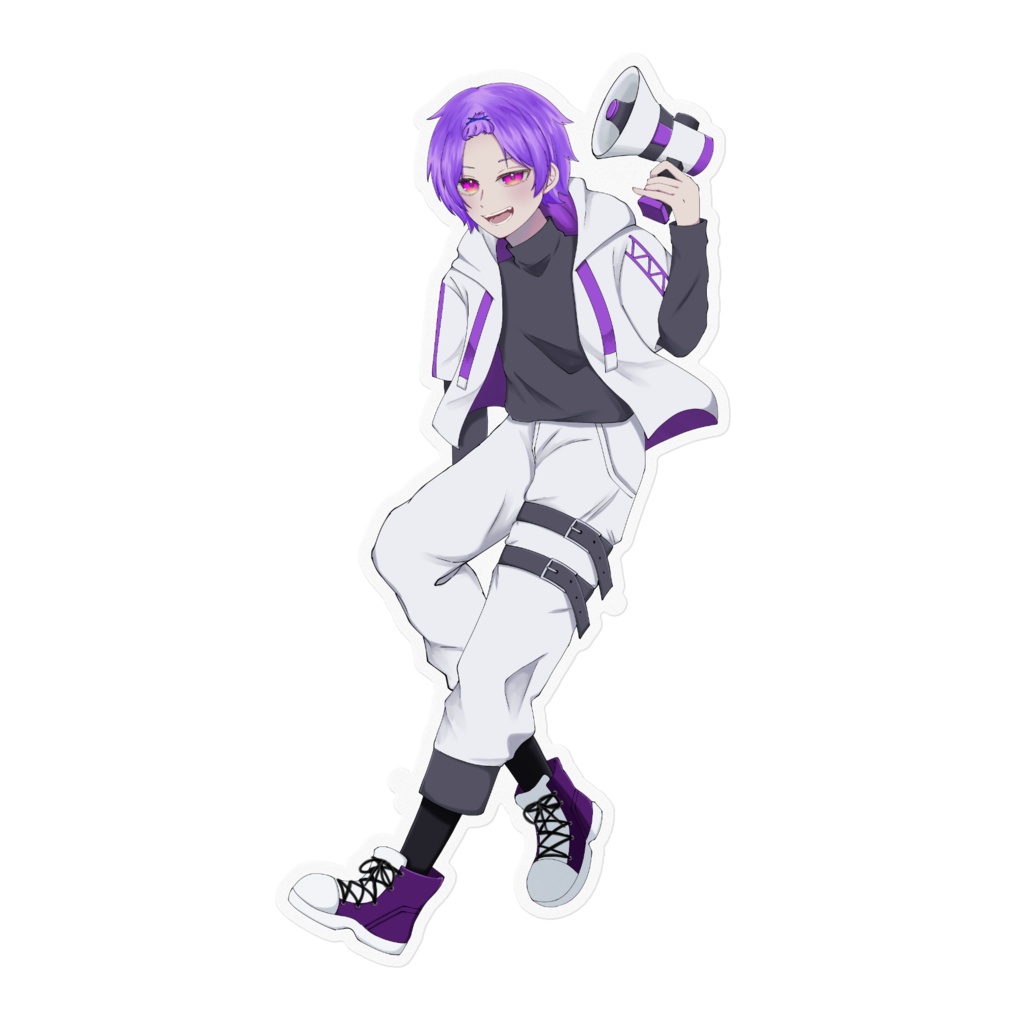 こむくんステッカーL