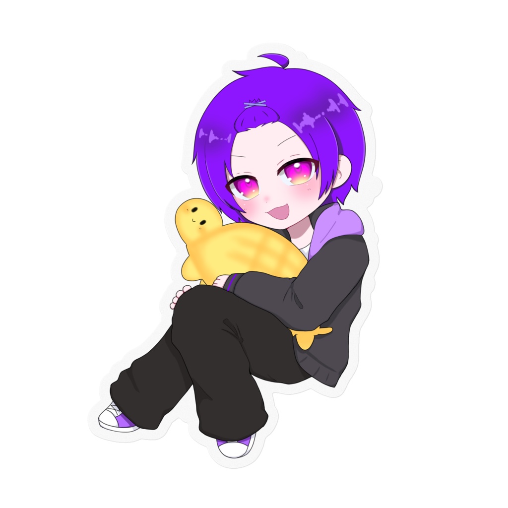 こむくんSDステッカーM