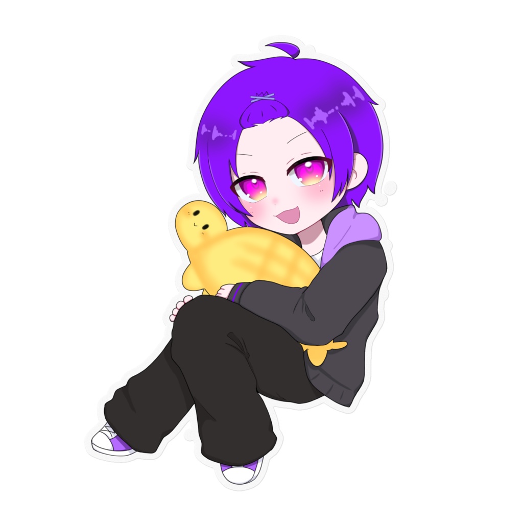 こむくんSDステッカーL