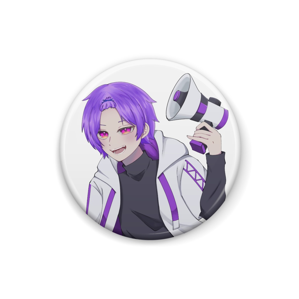 等身こむくんバッジ