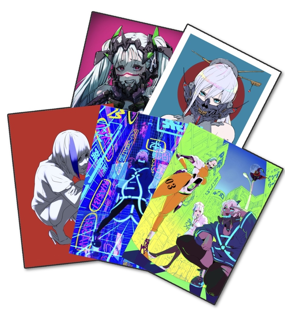 オリジナルポストカード5種 1st 