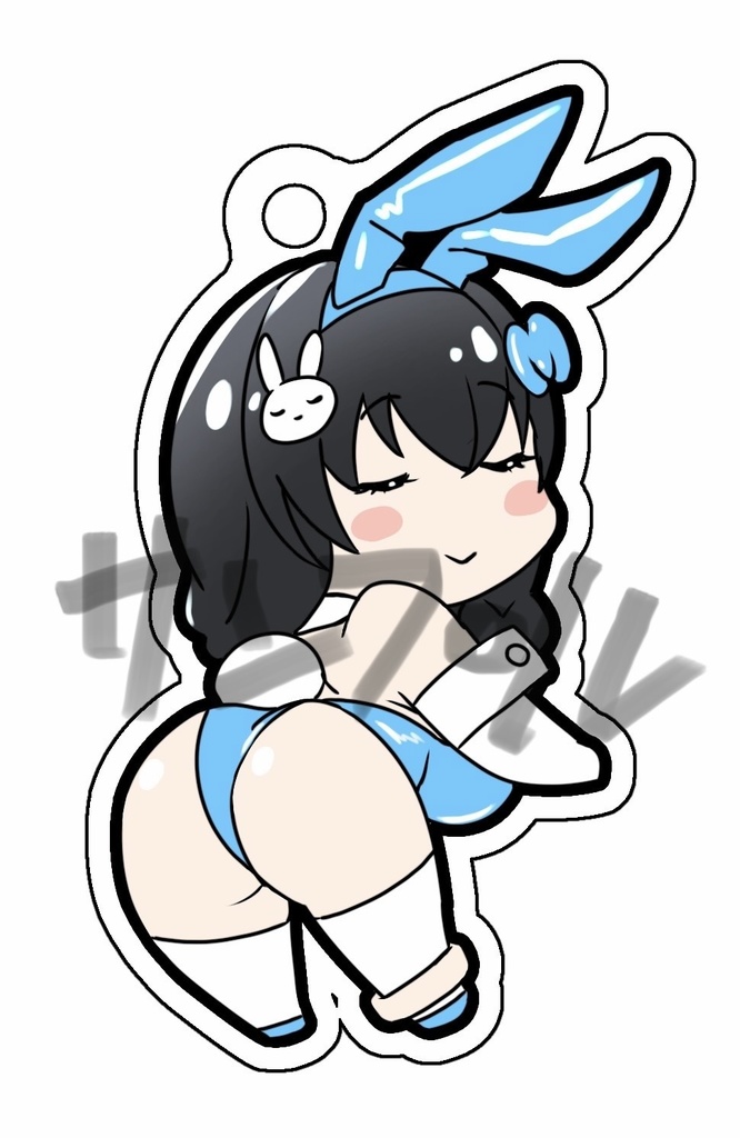 アクリルキーホルダー【メアリー:メディカルラビット】