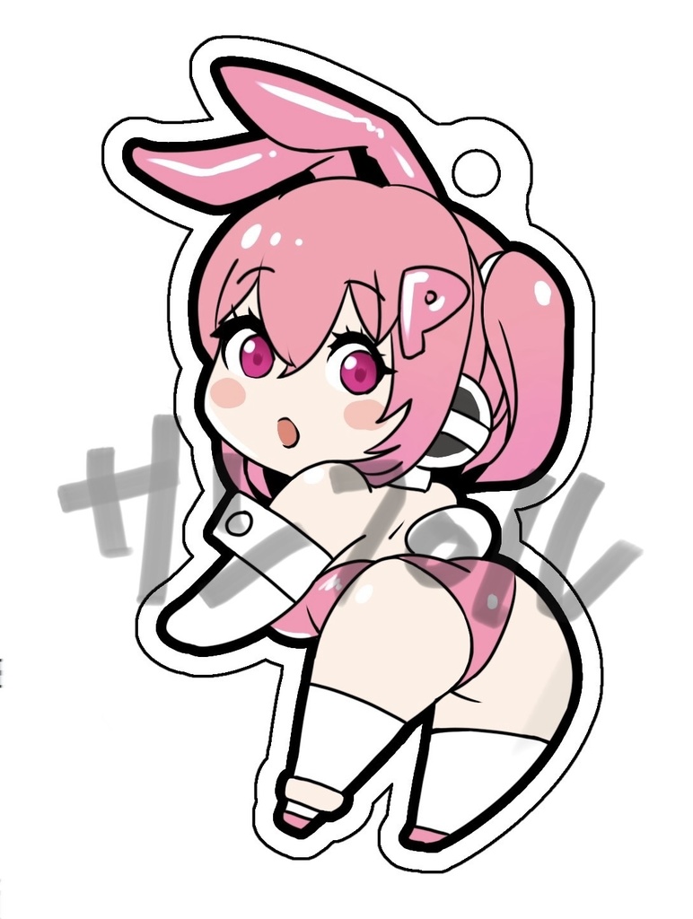 アクリルキーホルダー【ペッパー:メディカルラビット】