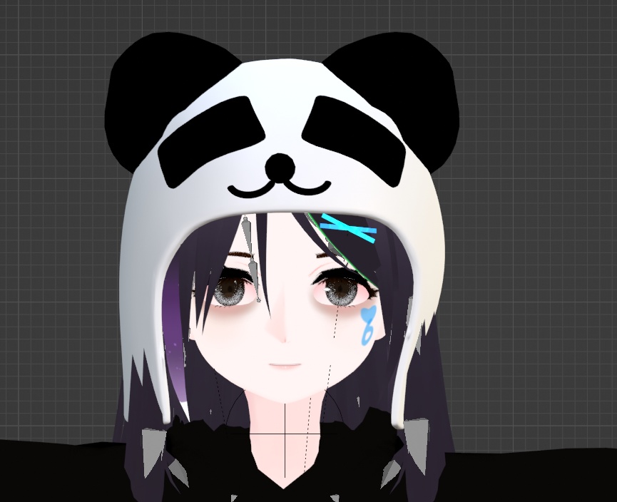 panda cap